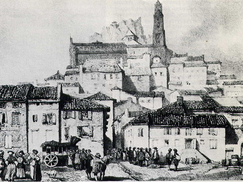 Le Puy en Velay en 1831